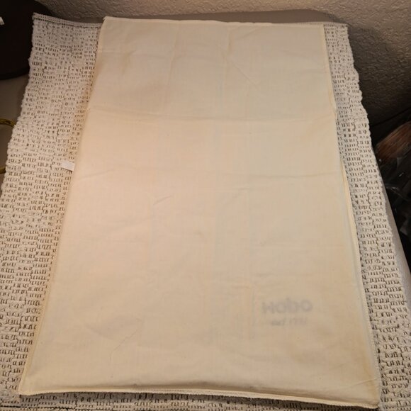 HOBO cotton dust bag for purse with fold over flap - Picture 6 of 7